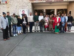 A Group photo of EMRS Teachers / Principals / Secretary & Ashish Sir @ Teacher Induction Program TRI DDN